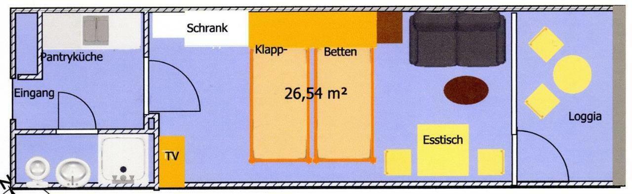 Appartement Deichgans - Haus Loreley Sankt Peter-Ording Buitenkant foto